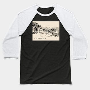 California USA Baseball T-Shirt